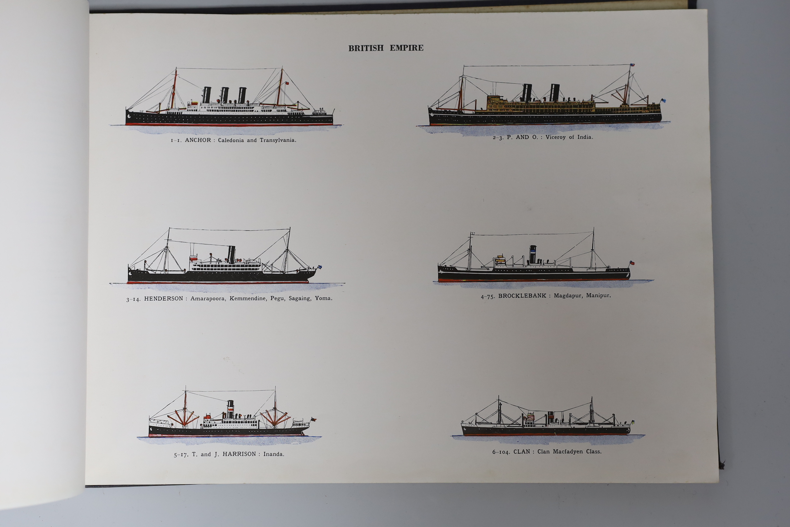 ''House Flags and Funnels of British and Foreign Shipping Companies', mid / late 1930's edition, edited by Pay-Lieut. E.C. Talbot-Booth, RNR